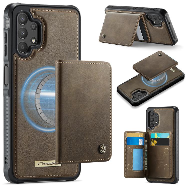 Custodia CaseMe Me80 con portafoglio rimovibile per Samsung Galaxy A13 e A04s