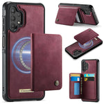 Custodia CaseMe Me80 con portafoglio rimovibile per Samsung Galaxy A13 e A04s