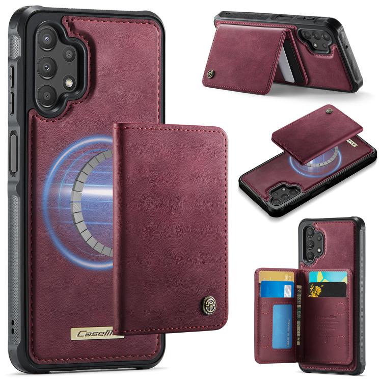 Custodia CaseMe Me80 con portafoglio rimovibile per Samsung Galaxy A13 e A04s