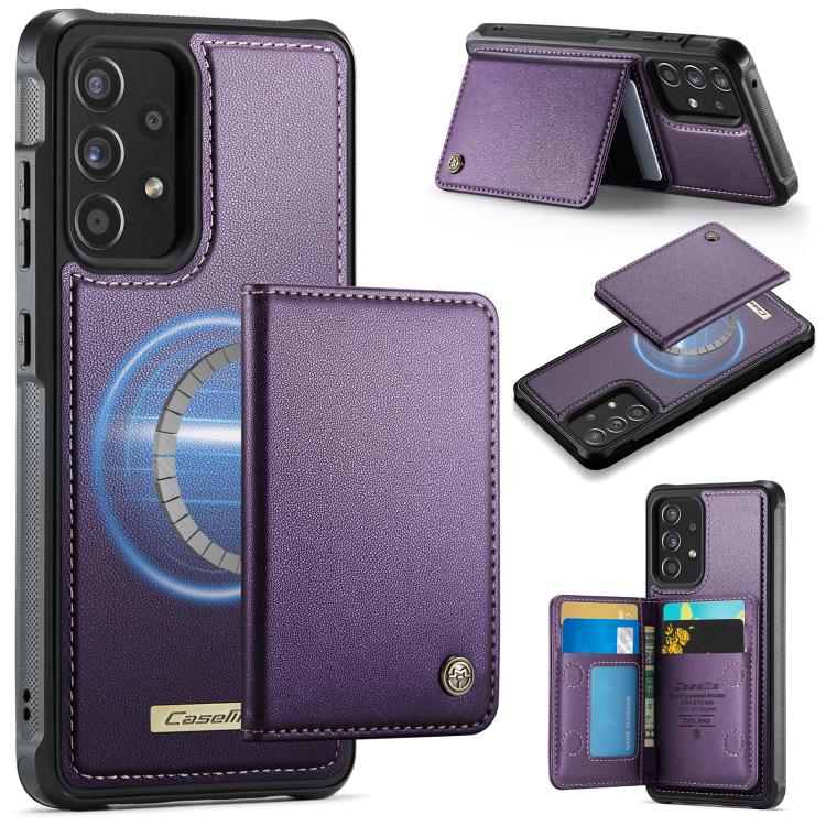 Custodia CaseMe Me80 con portafoglio rimovibile per Samsung Galaxy A13 e A04s