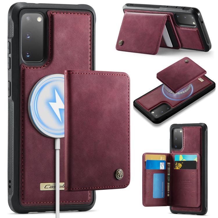 Custodia portafoglio magnetica per Samsung Galaxy S21 Ultra, S20 Ultra, S20 e