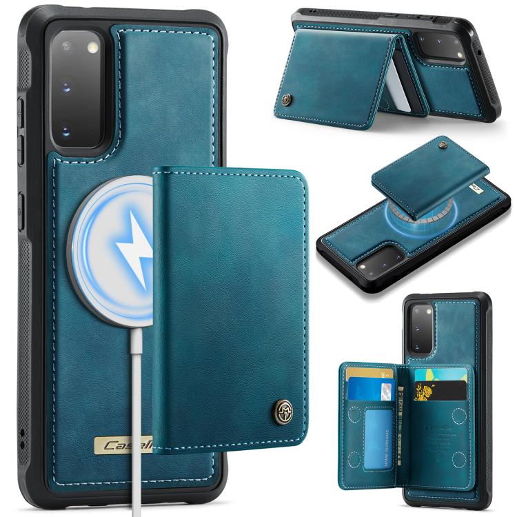 Custodia portafoglio magnetica per Samsung Galaxy S21 Ultra, S20 Ultra, S20 e