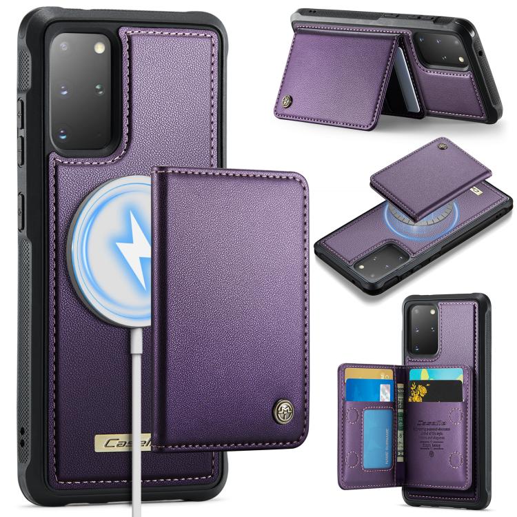 Custodia portafoglio magnetica per Samsung Galaxy S21 Ultra, S20 Ultra, S20 e