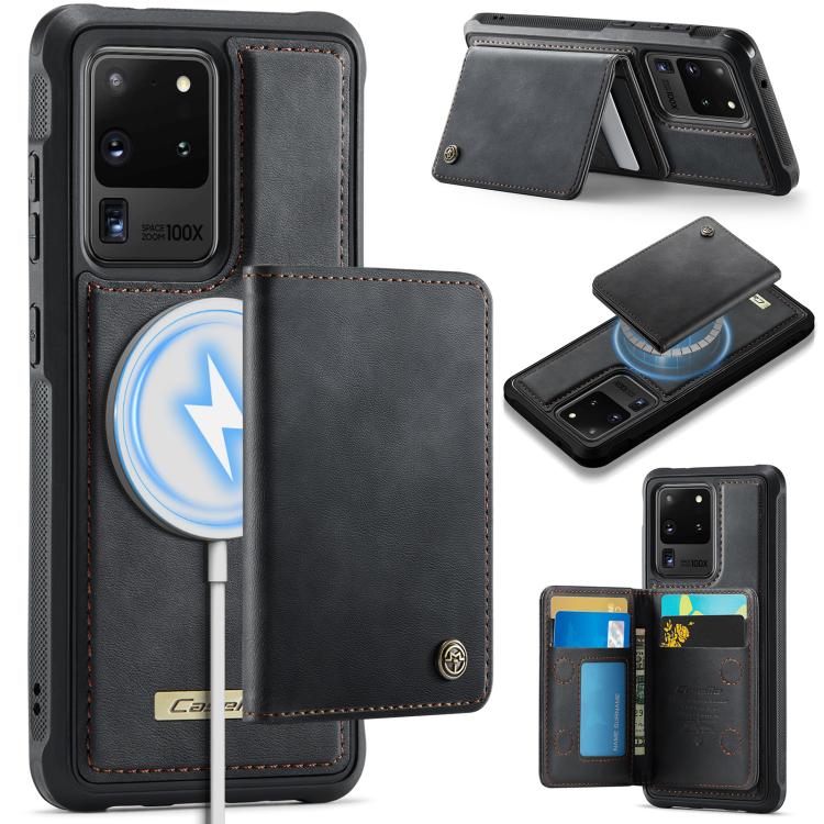 Custodia portafoglio magnetica per Samsung Galaxy S21 Ultra, S20 Ultra, S20 e