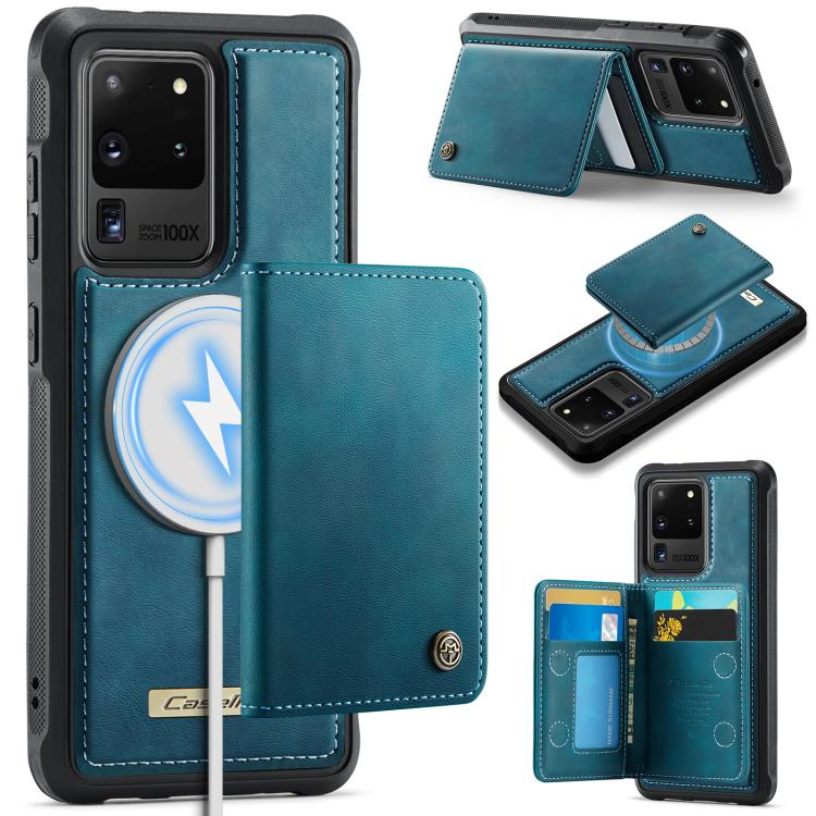 Custodia portafoglio magnetica per Samsung Galaxy S21 Ultra, S20 Ultra, S20 e