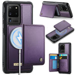 Custodia portafoglio magnetica per Samsung Galaxy S21 Ultra, S20 Ultra, S20 e