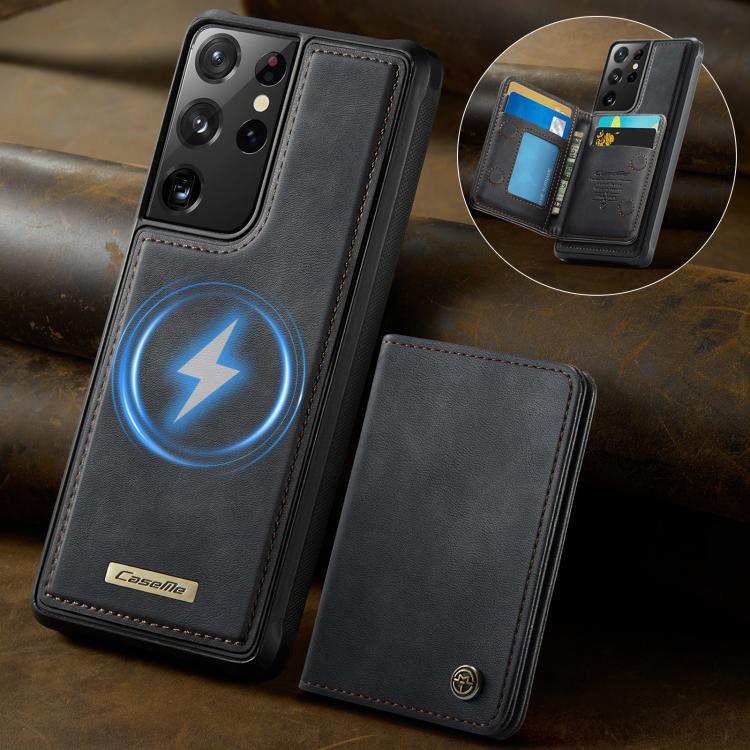 Custodia portafoglio magnetica per Samsung Galaxy S21 Ultra, S20 Ultra, S20 e