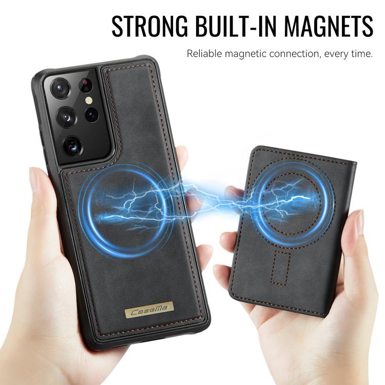 Custodia portafoglio magnetica per Samsung Galaxy S21 Ultra, S20 Ultra, S20 e