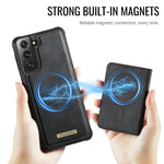 Custodia CaseMe Me80 con portafoglio rimovibile per Samsung Galaxy S22, S21 FE