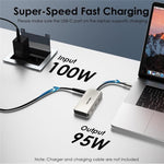 Docking station USB-C WAVLINK 7 in 1 con triple uscita 4K