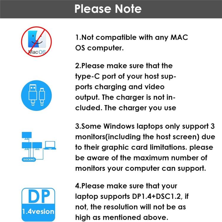 Docking station USB-C WAVLINK 7 in 1 con triple uscita 4K