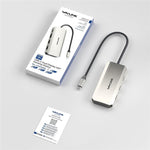 Docking station USB-C WAVLINK 7 in 1 con triple uscita 4K