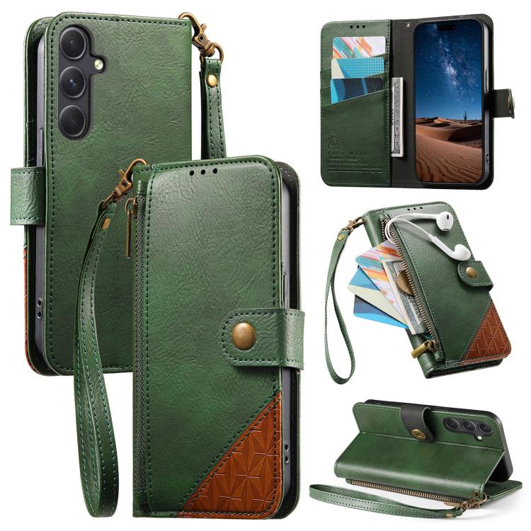 Custodia portafoglio Samsung Galaxy con cerniera, cavalletto e cinturino - immagine 27