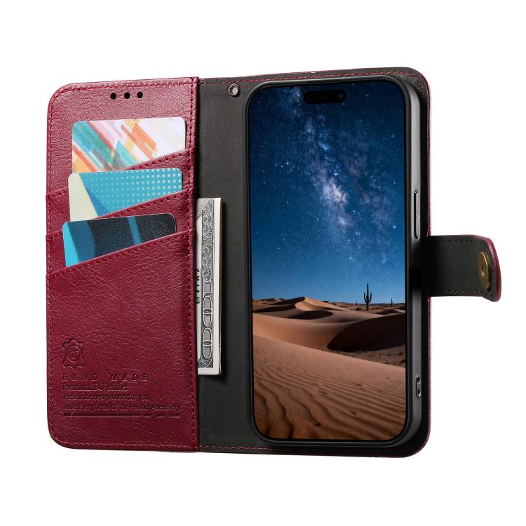 Custodia portafoglio Samsung Galaxy con cerniera, cavalletto e cinturino - immagine 4