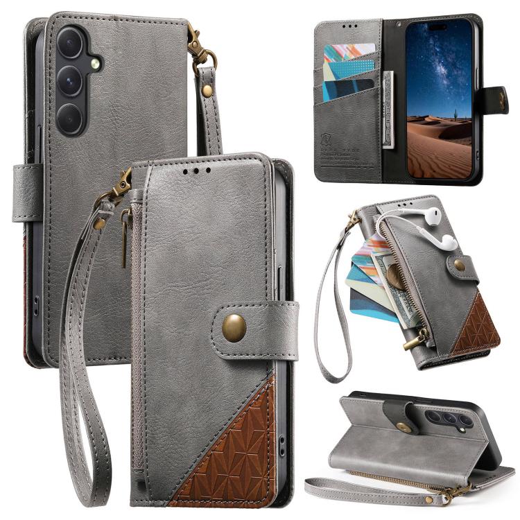 Custodia portafoglio Samsung Galaxy con cerniera, cavalletto e cinturino - immagine 23