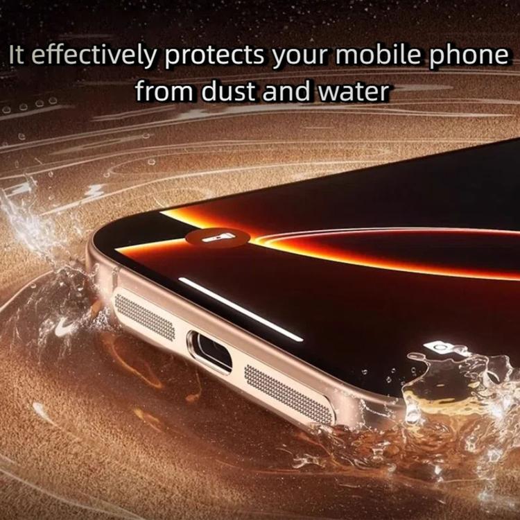 Set 5 coperture antipolvere metalliche per iPhone Air
