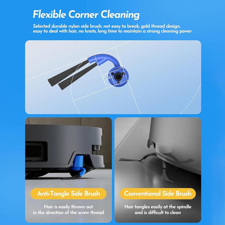 Kit ricambi 8 pezzi per Ecovacs Deebot X9 Pro Omni