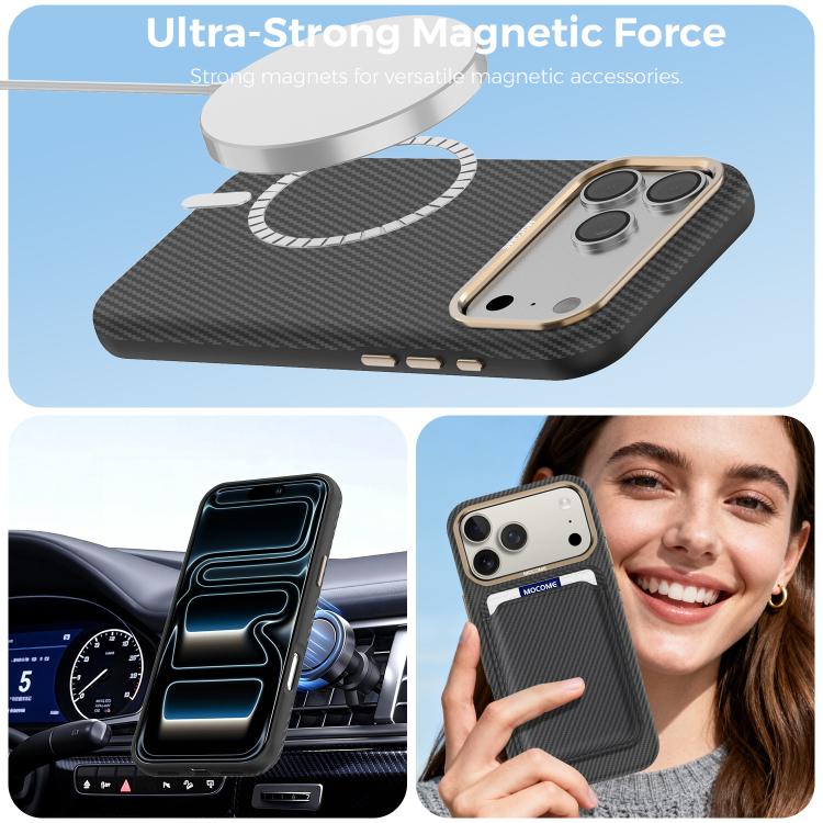 Custodia in Kevlar per iPhone 17 Pro Max magnetica