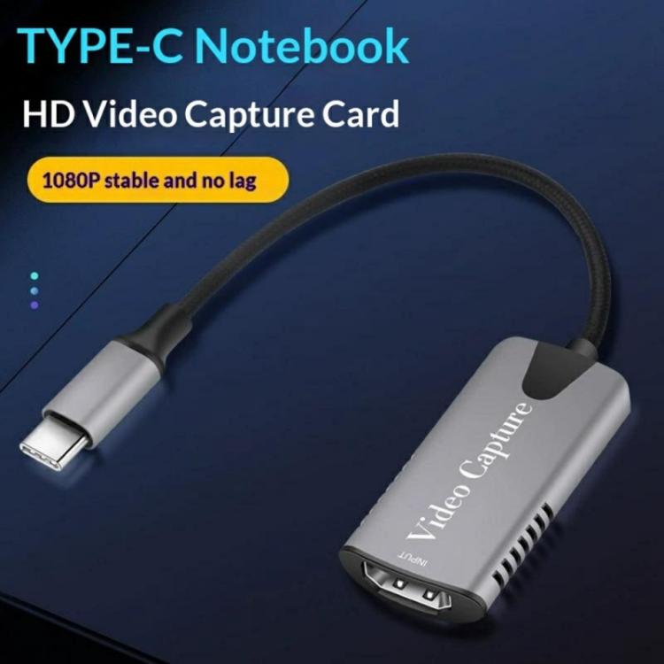 HU-04C Scheda di acquisizione video da HDMI a Type-C per streaming di giochi 4K e trasmissioni in diretta, HU-04C