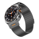 Cinturino magnetico a maglia milanese spessa e vivace per orologio, For Samsung Galaxy Watch Ultra 2025 / Ultra 47mm