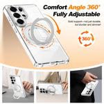 Custodia antiurto con cornice galvanizzata e MagSafe per Samsung Galaxy S25+