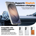 Custodia antiurto con cornice galvanizzata e MagSafe per Samsung Galaxy S25+
