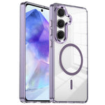 Custodia antiurto con cornice galvanizzata e MagSafe per Samsung Galaxy S25+