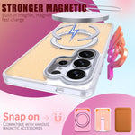 Custodia con supporto magnetico glitterato per Samsung Galaxy S26 Ultra 5G