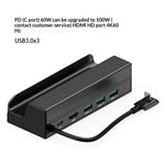 Hub 6 in 1 con Ethernet Gigabit e 4K HD per console