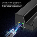 Hub 6 in 1 con Ethernet Gigabit e 4K HD per console