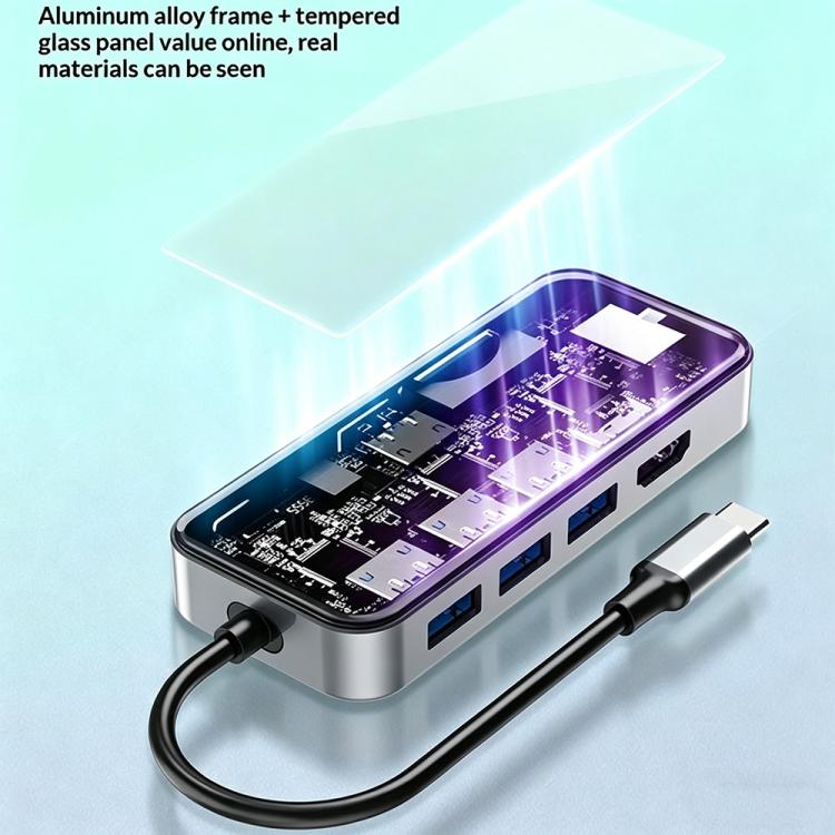 Hub USB-C 10 in 1 con Ethernet Gigabit e ricarica 100W
