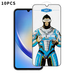 Pellicola vetro temperato Blue Gorilla anti-impronta per Samsung Galaxy