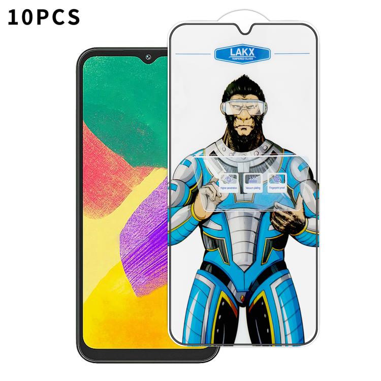 Pellicola vetro temperato Blue Gorilla anti-impronta per Samsung Galaxy