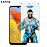 Pellicola vetro temperato Blue Gorilla anti-impronta per Samsung Galaxy