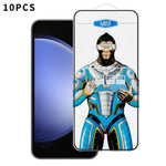 Pellicola vetro temperato Blue Gorilla anti-impronta per Samsung Galaxy