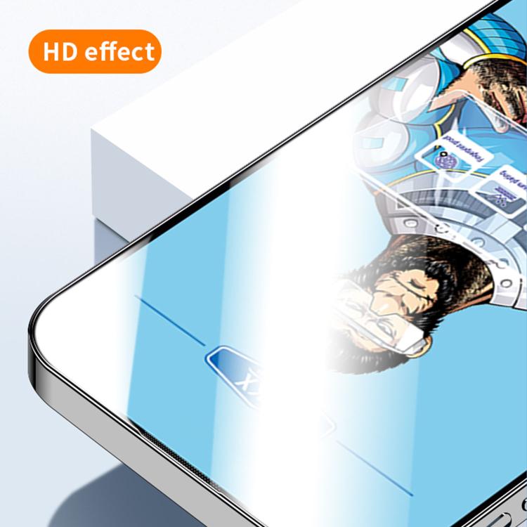 Pellicola vetro temperato Blue Gorilla anti-impronta per Samsung Galaxy