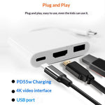 Docking Station USB-C 5 in 1 con uscita 4K HD