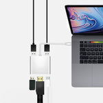 Docking Station USB-C 5 in 1 con uscita 4K HD
