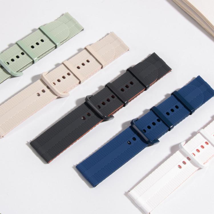 Cinturino per orologio in silicone con motivo a linee, For Samsung Galaxy Watch8 / Watch8 Classic