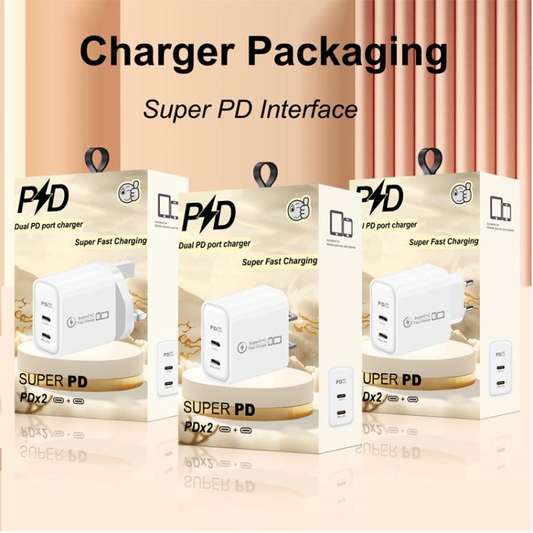 Caricabatterie doppio 25W con porta Type-C PD3.0