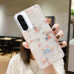Custodia TPU con motivo floreale per Samsung Galaxy A36 / A56 5G