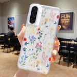 Custodia TPU con motivo floreale per Samsung Galaxy A36 / A56 5G