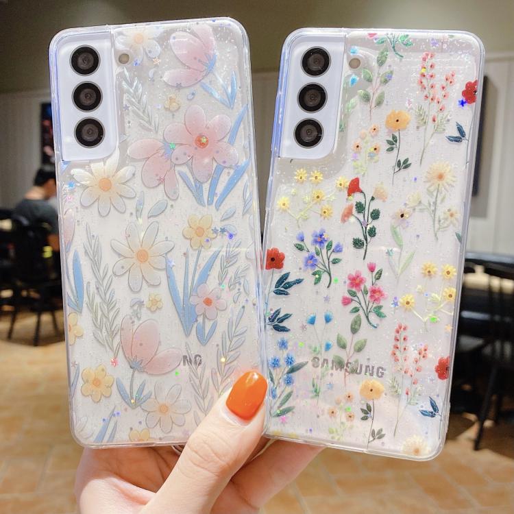 Custodia TPU con motivo floreale per Samsung Galaxy A36 / A56 5G
