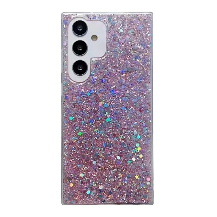 Custodia TPU e resina epossidica con glitter per Samsung Galaxy S26+, S26 Ultra