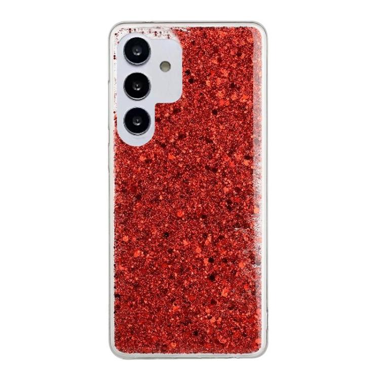 Custodia TPU e resina epossidica con glitter per Samsung Galaxy S26+, S26 Ultra