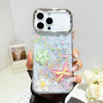 Custodia TPU e PC con farfalle 3D per iPhone 16 Pro