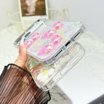 Custodia TPU e PC con farfalle 3D per iPhone 16 Pro