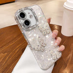 Custodia con texture conchiglia per iPhone 14 e modelli