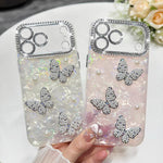 Custodia con texture conchiglia per iPhone 14 e modelli