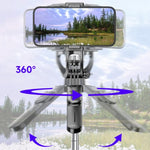 F05 Supporto per telefono con telecomando estensibile per selfie stick e treppiede per fotografia e vlogging, F05